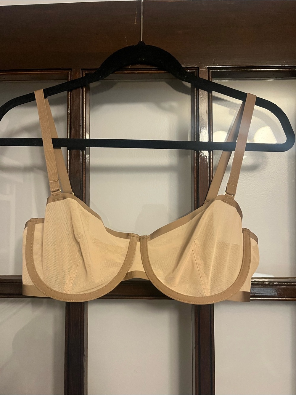 NWOT! CUUP The Balconette Underwire Bra in Nude